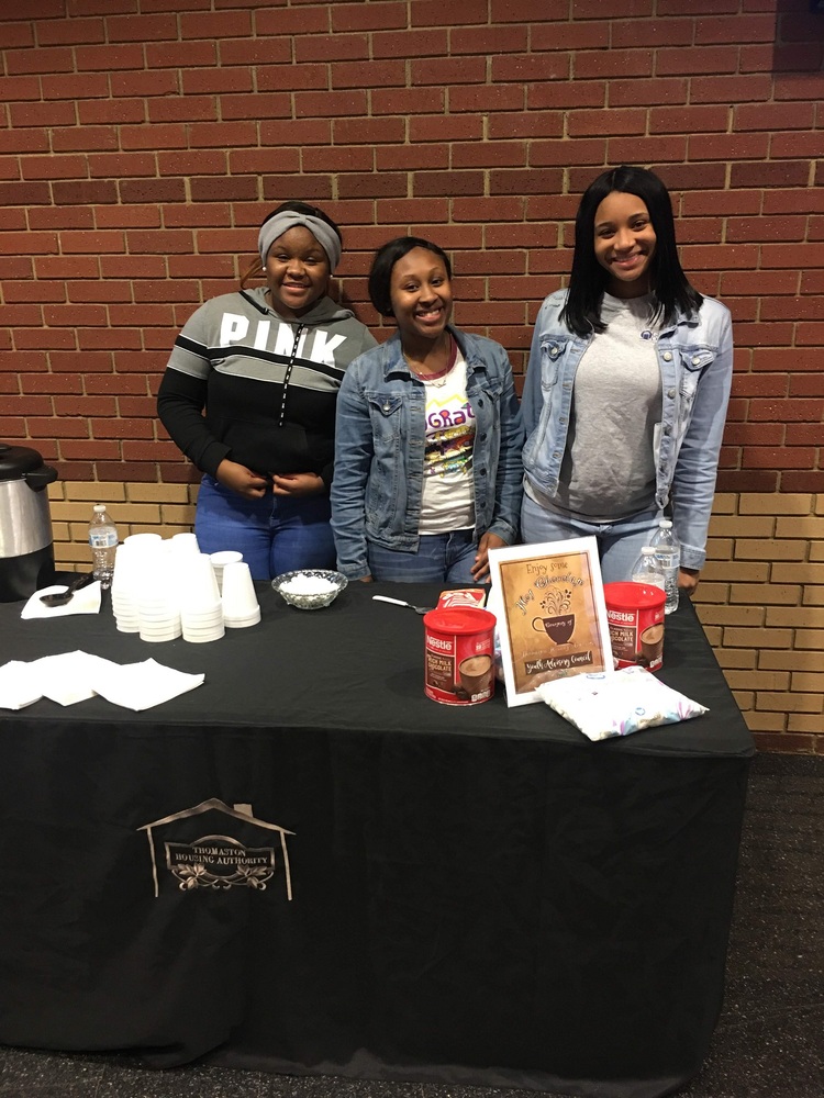 Hot Chocolate serving station