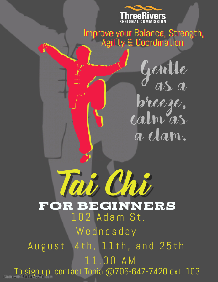 Tai Chi  THA  flyer for beginners