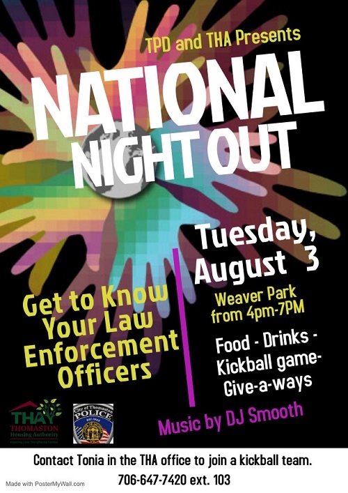 National Night Out 2021 Flyer