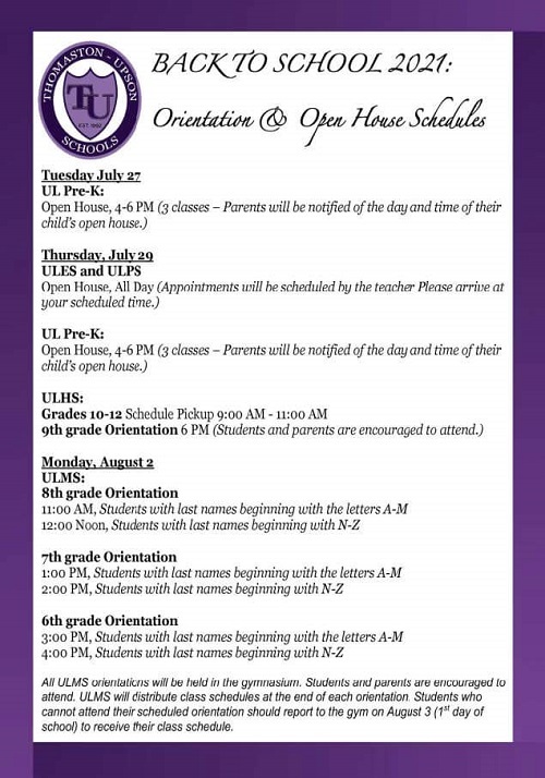 Orientation Flyer